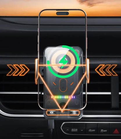 Car Phone Holder Vent Fast Wireless Charging Sensing Charger