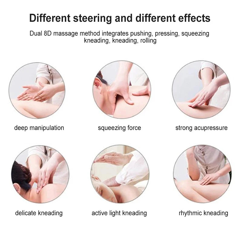 Back Neck Massager Infrared Heating Electric Massage
