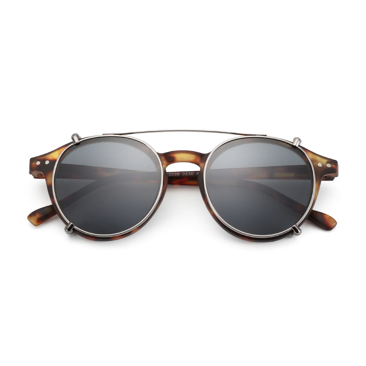 Steampunk Style Clip On Sunglasses for Men Women