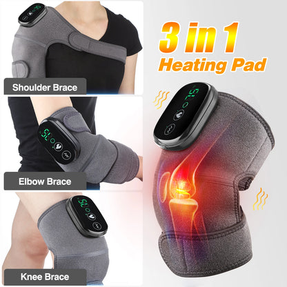 Electric Heating Knee Massager Joint Knee Leg Pad
