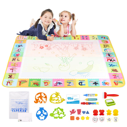 Magic Water Drawing Mat Coloring Doodle Painting Board