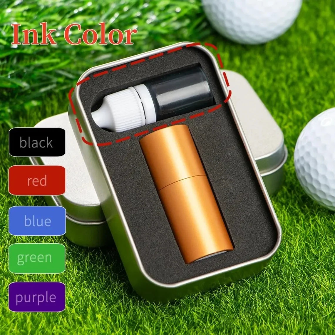 Custom Golf Ball Stamp Personalized Golf Ball Stamp