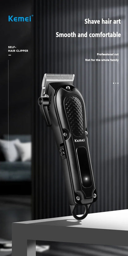 Kemei 1071 Electric Hair Clipper UBS Cordless Beard Trimmer