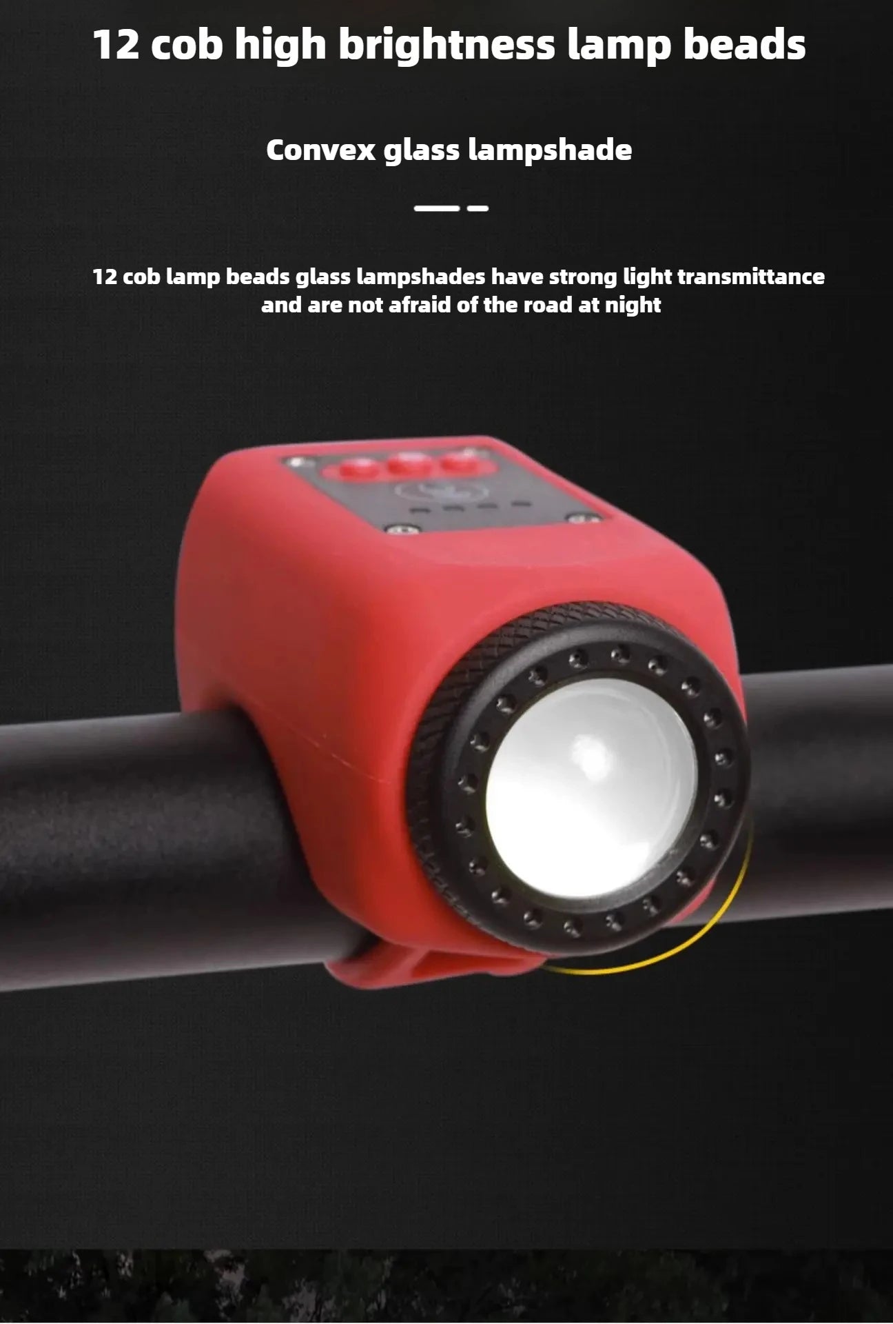 Electric Bicycle Horn Loud Bike Bell for Kids