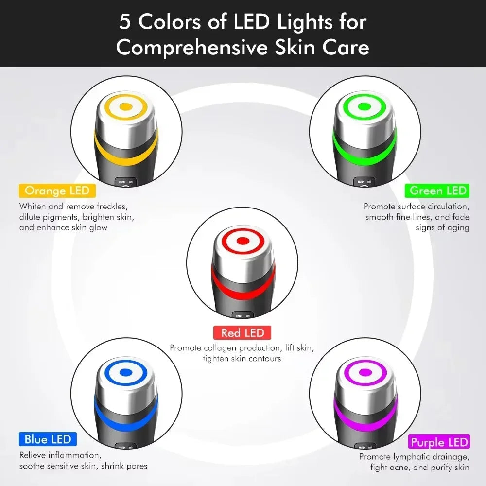 Booster Pro Led Facial Light Therapy Beauty Wand