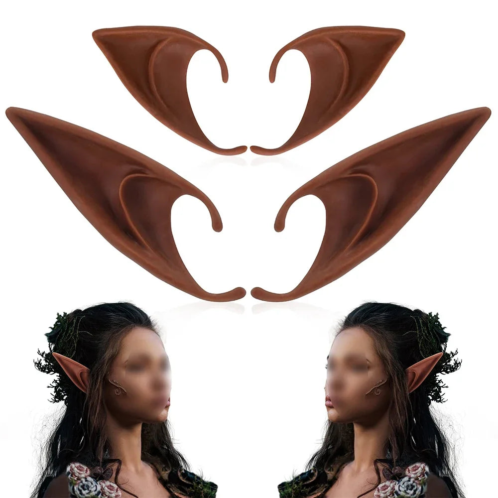 Latex Elf False Ears Fairy Angel Butterfly Ears