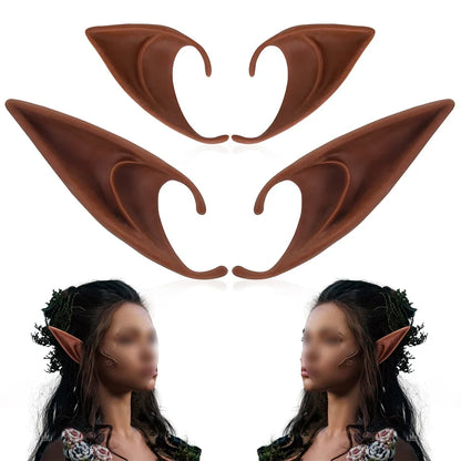 Latex Elf False Ears Fairy Angel Butterfly Ears