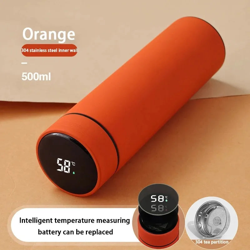 Smart Digital Water Bottle Keeps Cold And Heat Thermal