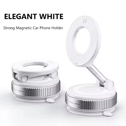 Magnetic Car Phone Holder 360D egree Rotation Vacuum Adsorption
