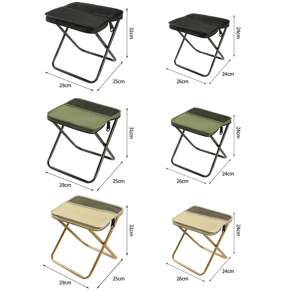 Folding stool for outdoor leisure camping,