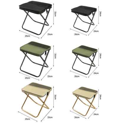 Folding stool for outdoor leisure camping,
