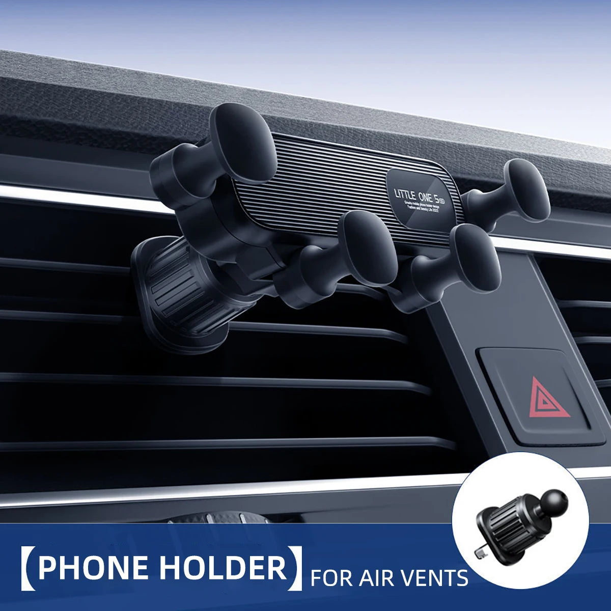Gravity Car Phone Holder for 4.7-7 inch Mobile Phone Car Air Vent