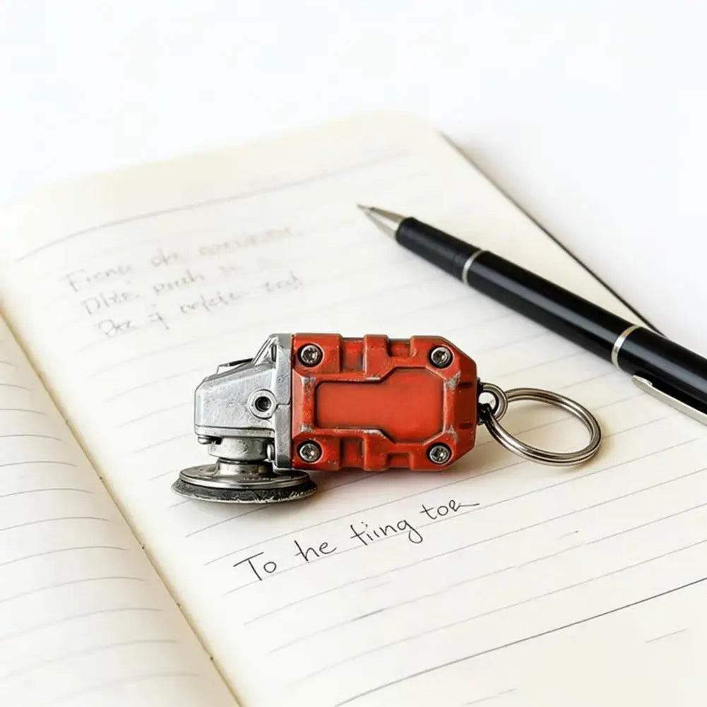 Mini Grinder Keychain 2-in-1 Miniature Angle Grinder