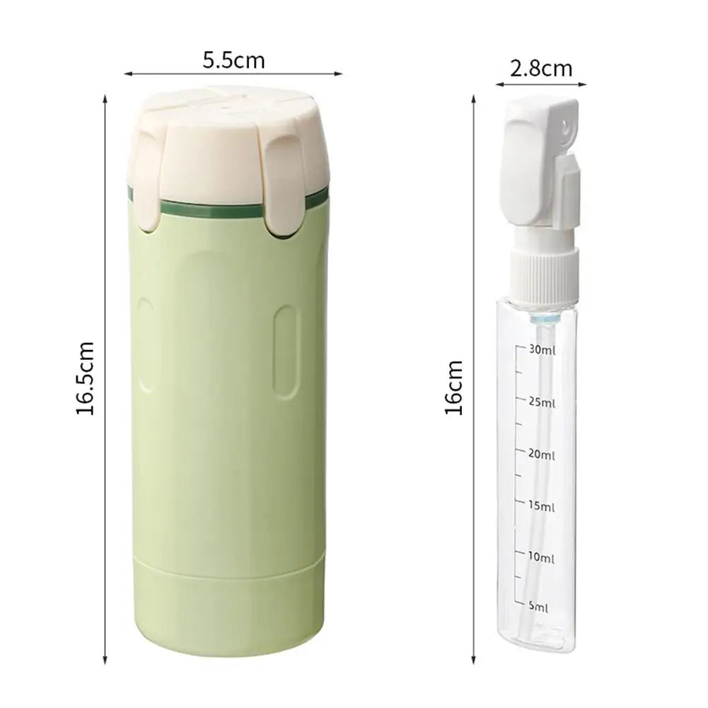 4-in-1 Portable Travel Refillable Bottles Set Cosmetics And Toiletries