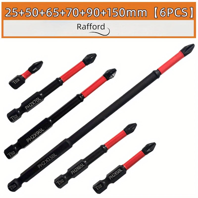 Magnetic Non-Slip Drill Bit Set for Electric and Hand Drivers