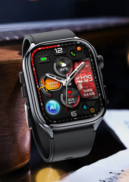 New AI Health Care Accurate detection ECG Smart Watch