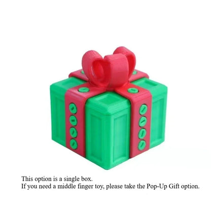 The Annoying Present with Middle Finger in A Box Gift Box