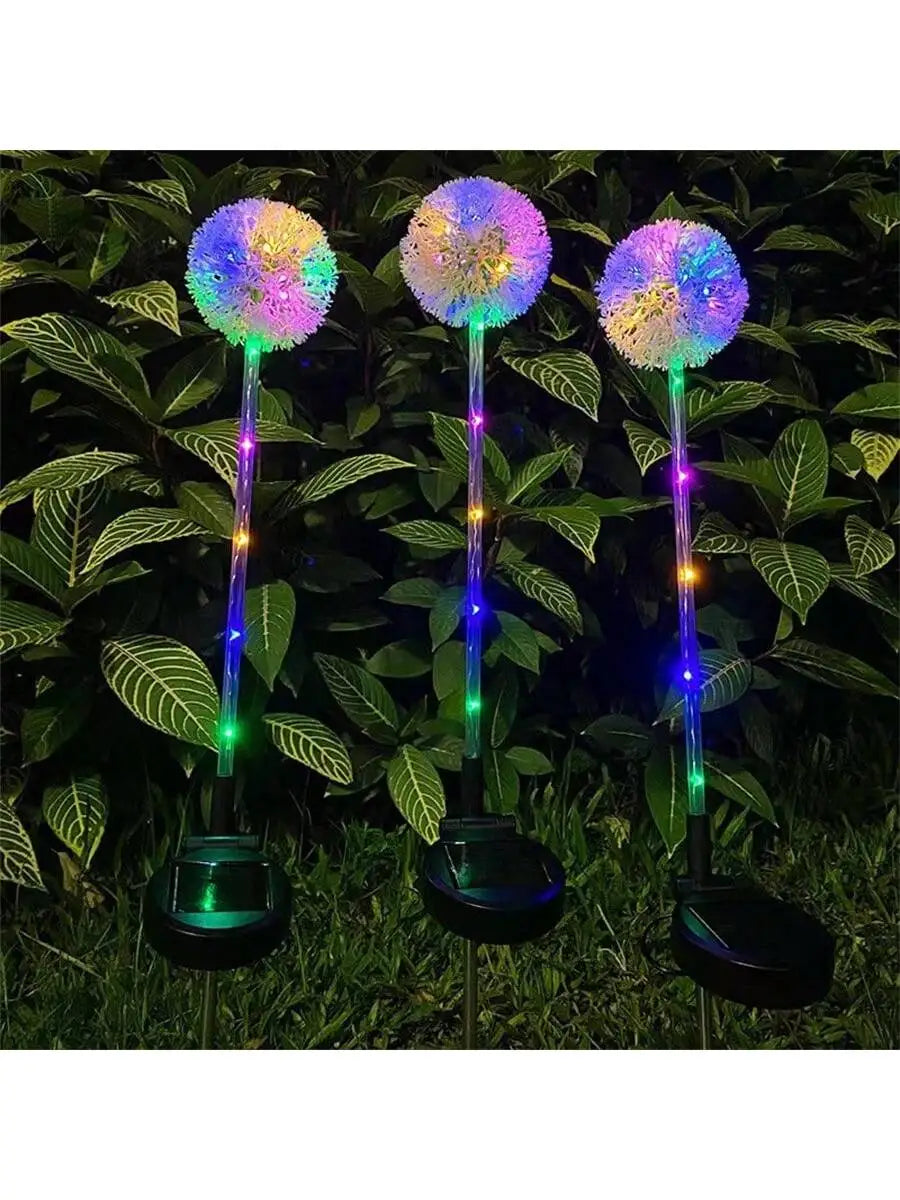 LED dandelion outdoor ground mounted light