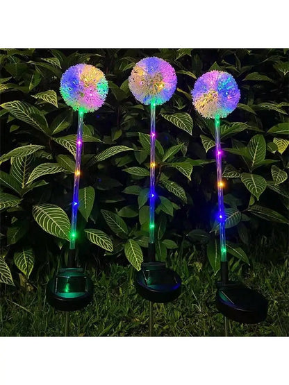 LED dandelion outdoor ground mounted light