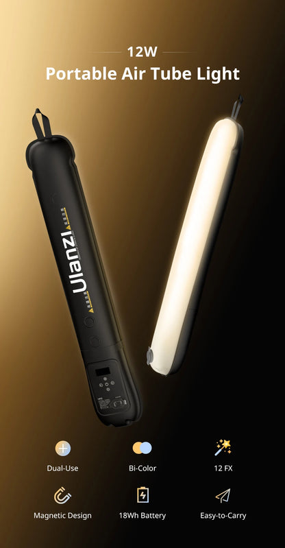 Portable Air Tube Light 12W Bi-color Fill Light