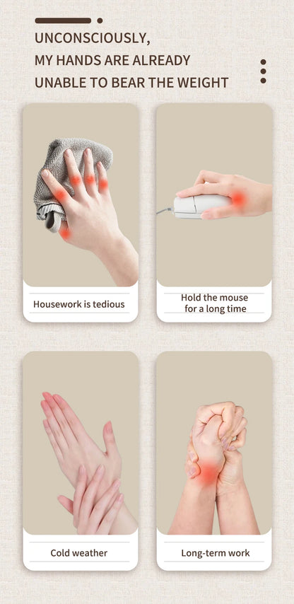 Hand Massager with Airbag Compression Finger Wrist Palm