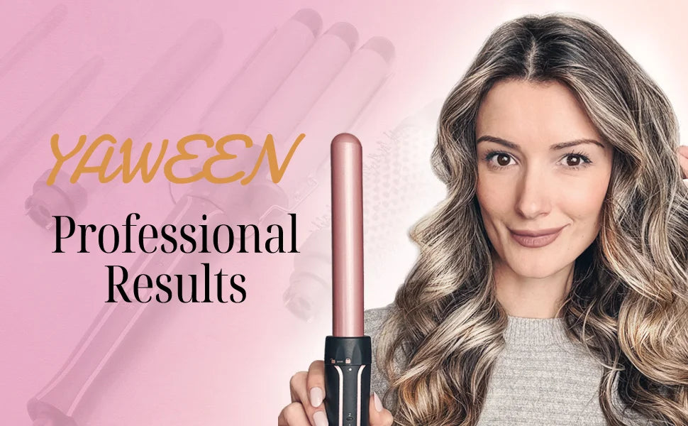 6-in-1 Hair Curler with 3 Barrel Hair Crimper