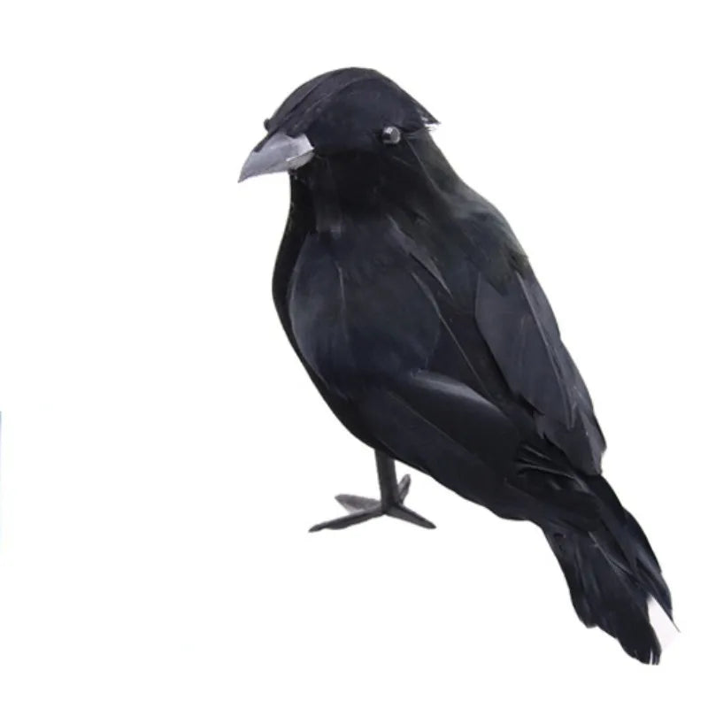 Realistic Artificial Crows Party Ornament Halloween Decorations
