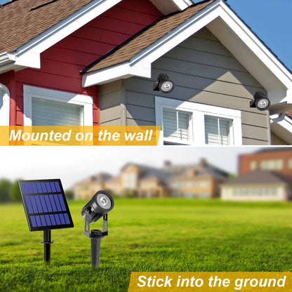 Solar Powered Spotlight IP65 Solar LED Light Outdoor