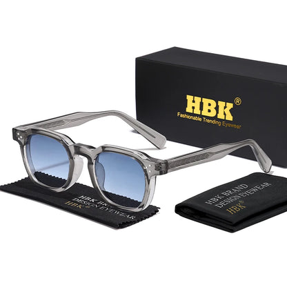 HBK New Square Retro Sunglasses Men Fashion