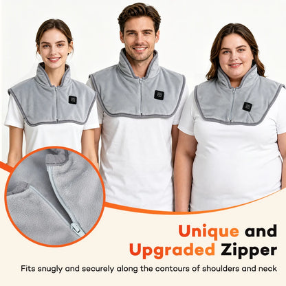Heating Pad for Neck and Shoulders and Back Three Gear Hot Compress Cervical Shawl