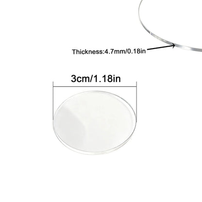 Clear Round Acrylic Sheets Transparent Plexiglass Discs