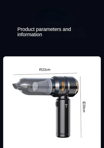 Car Vacuum Cleaner Wireless Mini Handheld for Car