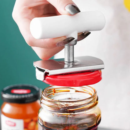 Stainless Steel Multi-Use Jar Opener | Adjustable Labor-Saving Tool