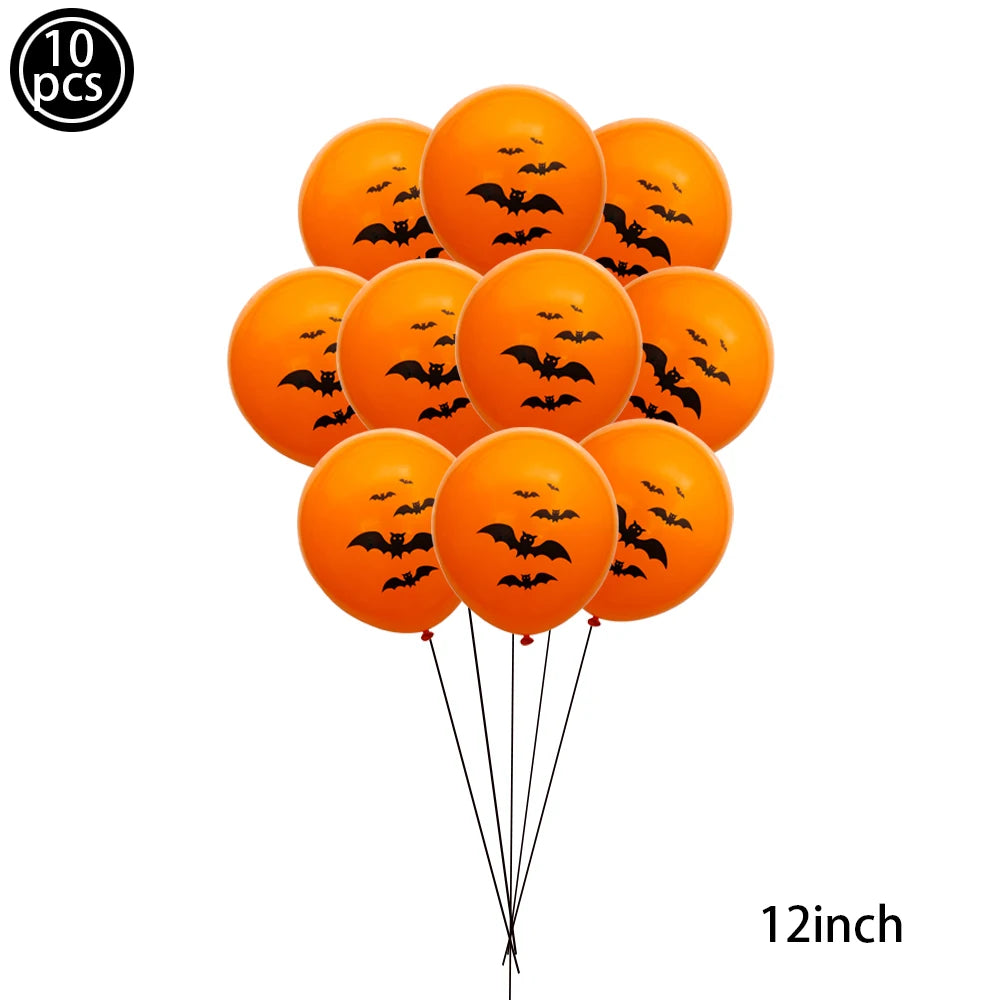 Halloween Inflatable Ghost Tree Balloons Pumpkins Mummy Miko