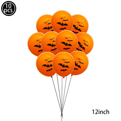 Halloween Inflatable Ghost Tree Balloons Pumpkins Mummy Miko