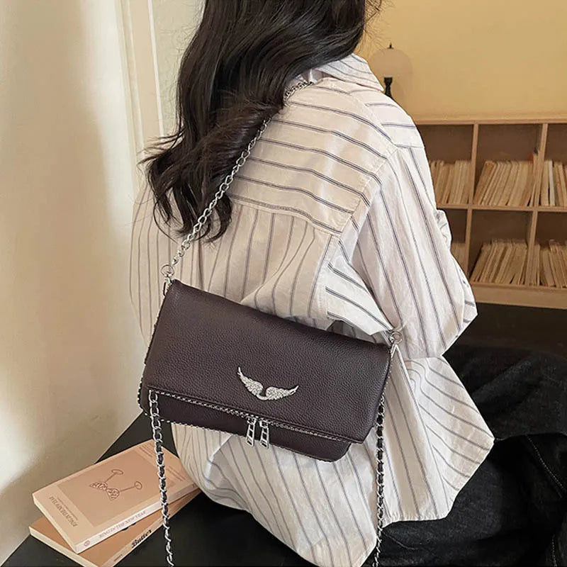 Fashion Underarm Shoulder & Crossbody Bag Wing Mini