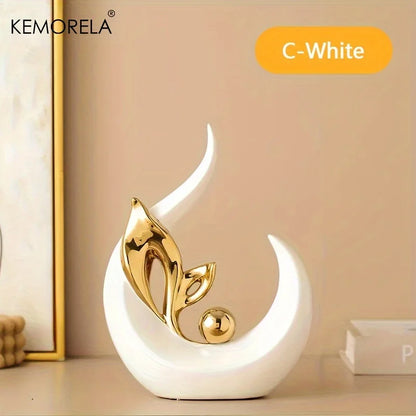 Ceramic Statue Nordic Creative Light Luxury Living Room