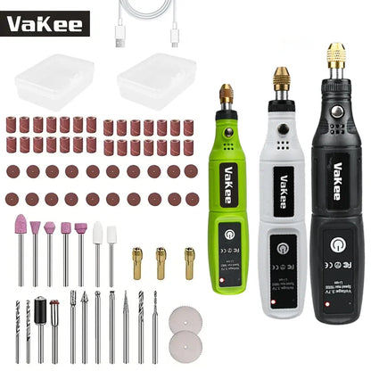 Mini Electric Drill USB Rechargeable Cordless Engraving Pen
