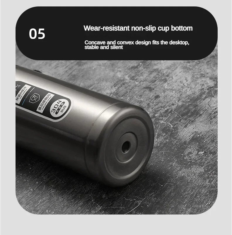 Stainless Steel Thermos Bottle with LED Temperature Bottle