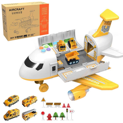 Large Spray Inertia Airplane Toy for Children Transport