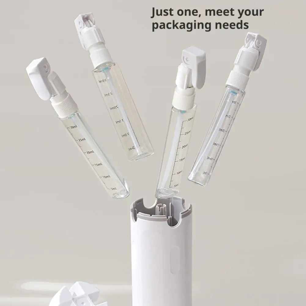 4-in-1 Portable Travel Refillable Bottles Set Cosmetics And Toiletries