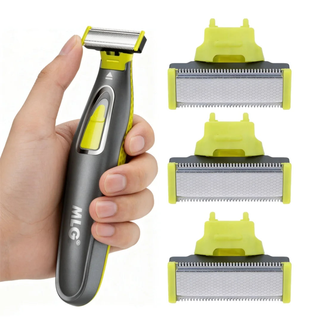 MLG Men's USB Rechargeable Electric Shaver Replacement
