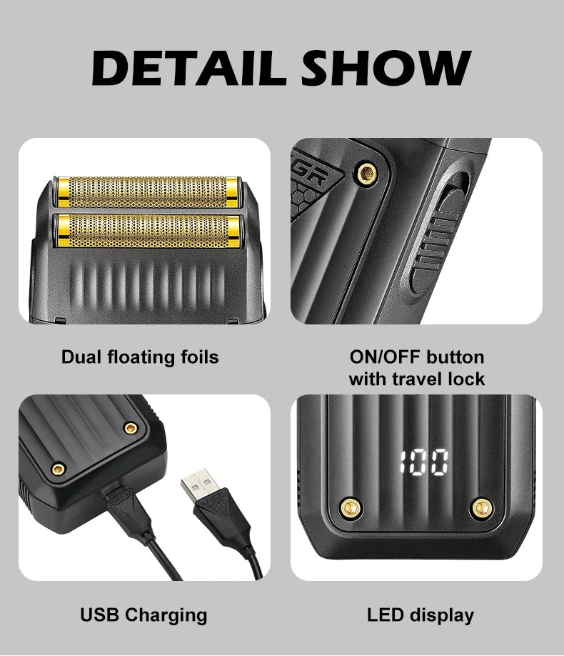 VGR Razor Professional Shaver Electric Beard Trimmer V-363