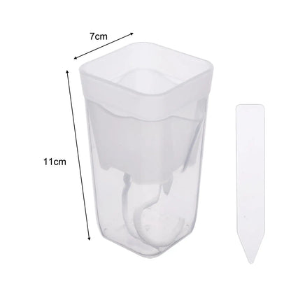 Transparent Flower Plant Pot Self Watering Planter