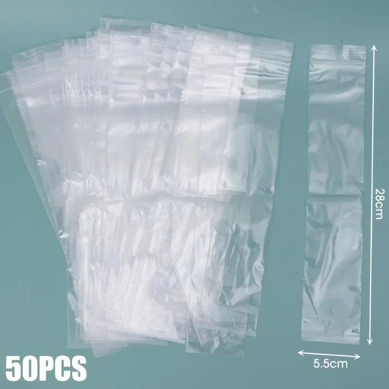 Disposable Ice Popsicle Mold Bags Clear Ice Block Packaging