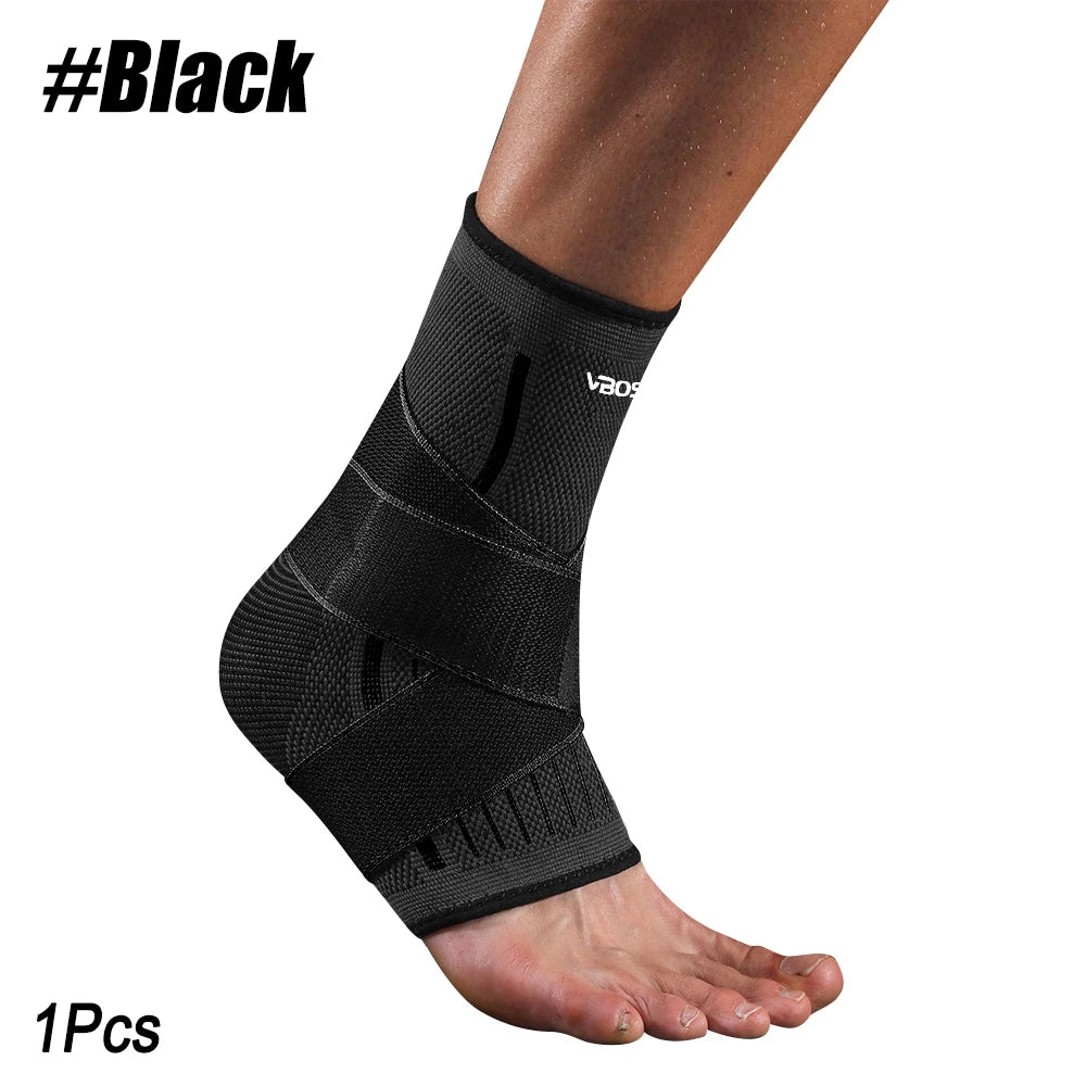 Adjustable Elastic Ankle Brace Compression Foot Support