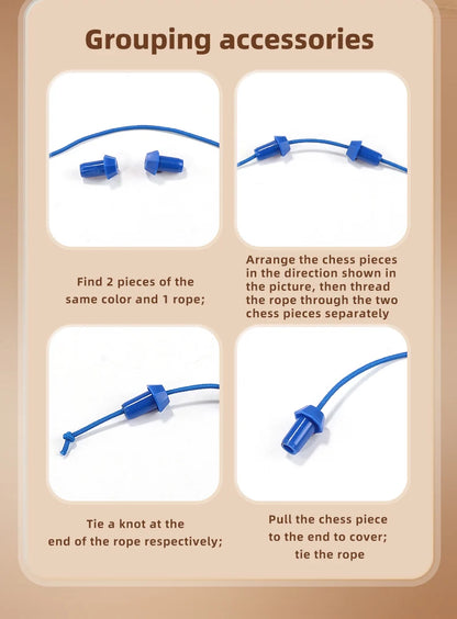 New Rope Breaking Battle Challenge Puzzle Toy Knot Toy