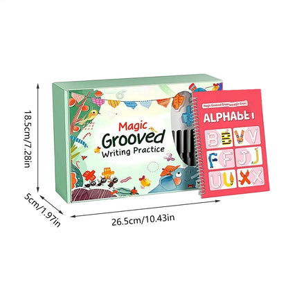 Reusable Grooved Handwriting Practice Book Learn to Write