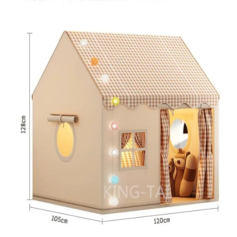 Kid Toys Tent Princess Castle Play House Cubby Children Small House