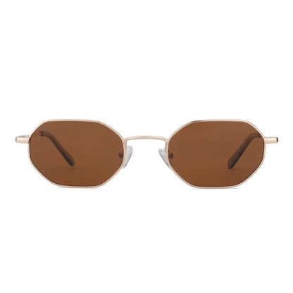 Small Polygon Polarized Sunglasses Anti-Glare